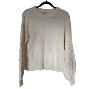 Madewell | Bobble Pullover Cotton Sweater - Size M